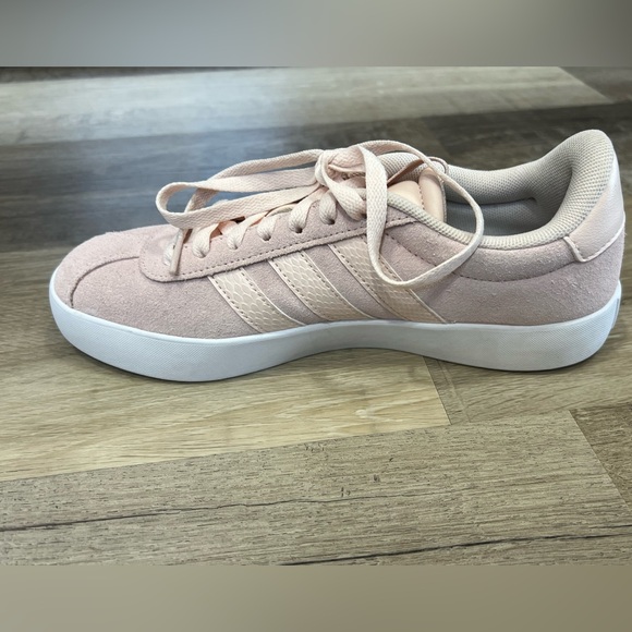 Adidas VL Court 2.0 Pink Women’s Shoes Size 7.5 - Picture 8 of 10